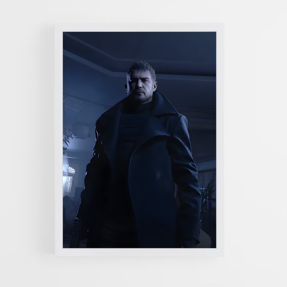 Poster Lueur dans l'Ombre – affiche Resident Evil (vue 3)